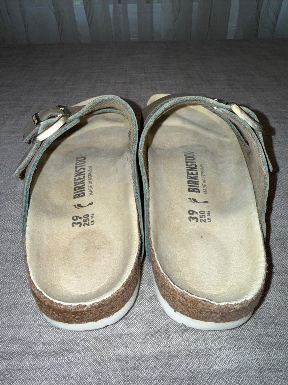 Birkenstock Arizona Leather Sandals EU 39 US 8 Regular - Picture 5 of 16